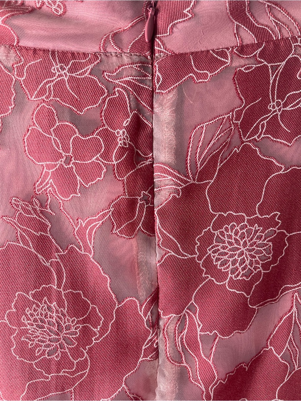 Lulus ✨ Certainly Stylish Mauve Pink Burnout Floral Two-Piece Midi Dress - Picture 8 of 16